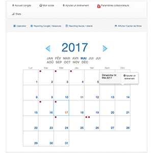 Recevez les demandes de congés de vos salariés